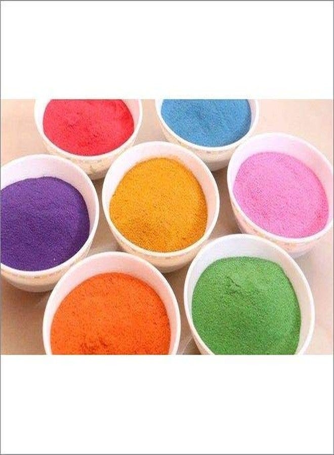 SAURAN Rangoli Colour for Creativity, Diwali Floor Decoration (Multicolour Pack of 10) - Image 4